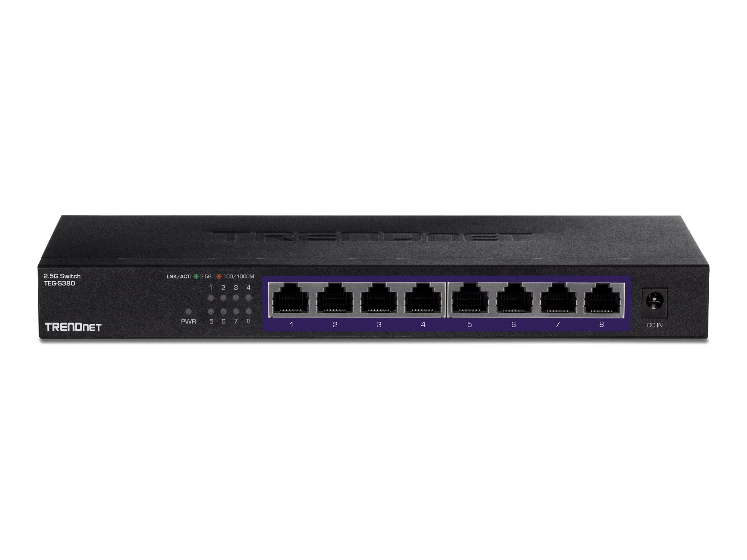 TRENDnet TEG S380 - Switch - unmanaged - 8 x 10010002.5G