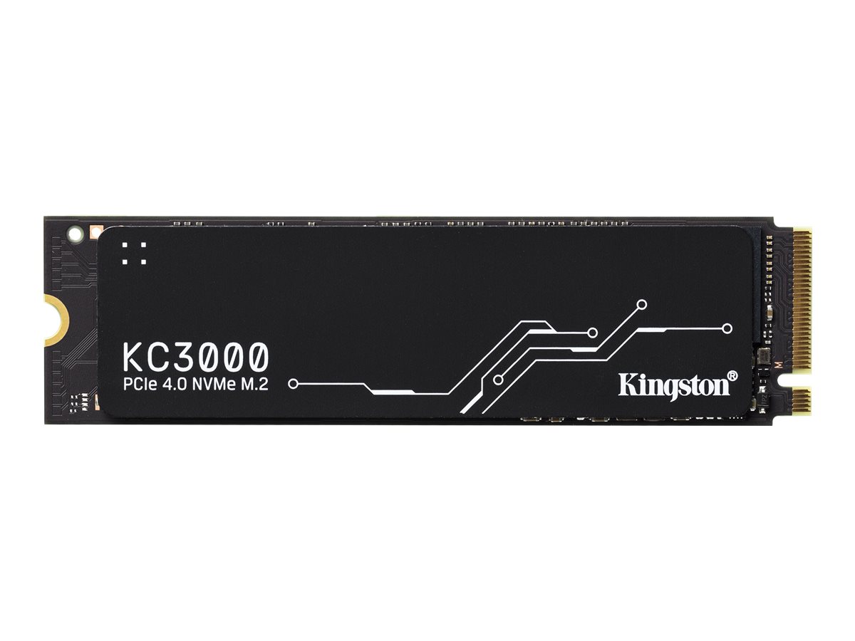Kingston KC3000 - SSD - 1024 GB - intern - M.2 2280 - PCIe 4.0 (NVMe)