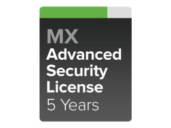 Cisco Meraki MX100 Advanced Security License - Abonnement-Lizenz (5 Jahre)