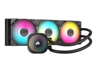 Corsair Nautilus 360 RS ARGB - Prozessor-Flüssigkeitskühlsystem - Kühlergröße 360 mm - (für LGA1851, LGA1700, AM5, AM4)