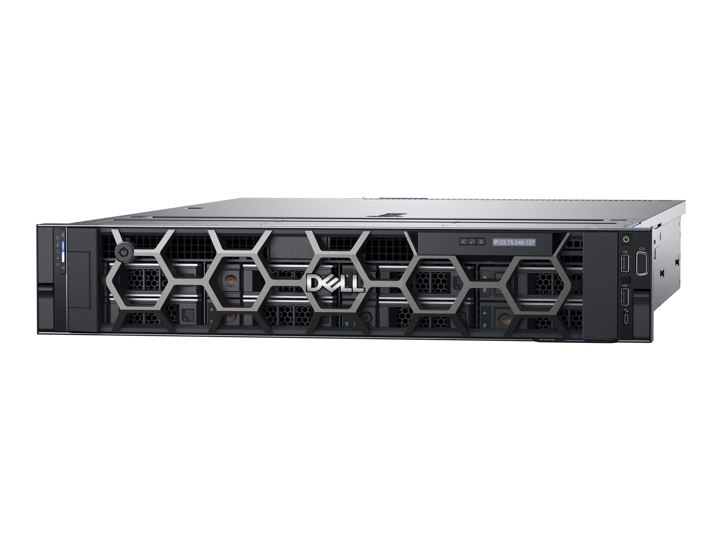 Dell PowerEdge R7515 - Server - Rack-Montage - 2U - 1-Weg - 1 x EPYC 7313P  3 GHz - RAM 32 GB - SAS - Hot-Swap 8.9 cm (3.5")