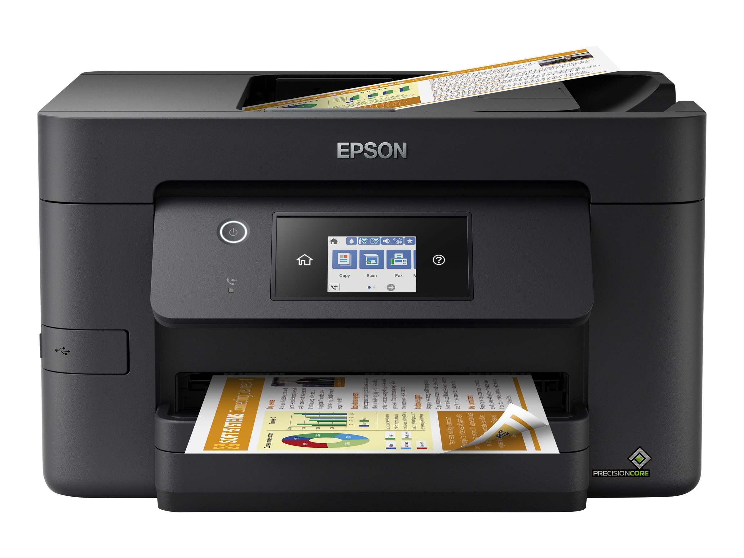 Epson WorkForce Pro WF-3820DWF - Multifunktionsdrucker - Farbe - Tintenstrahl - A4Legal (Medien)