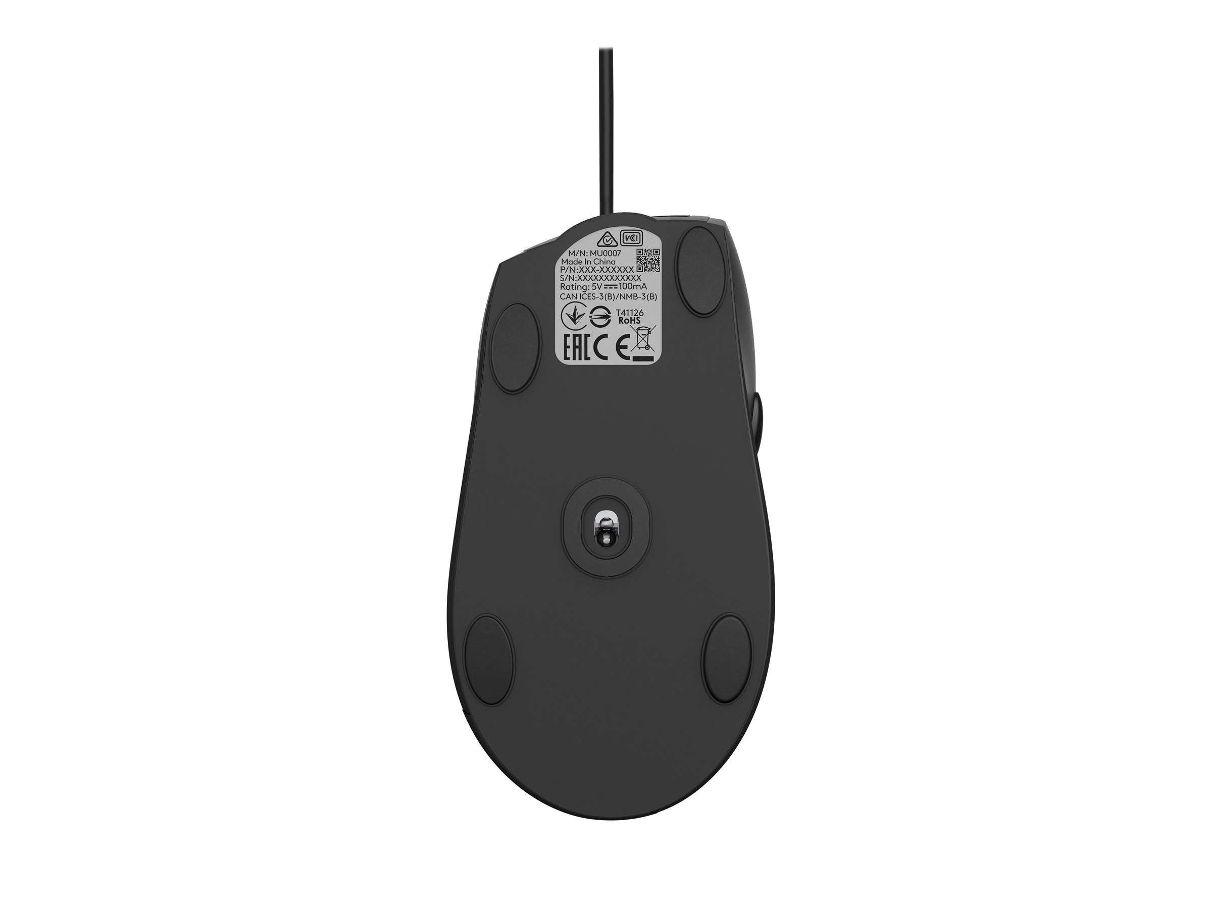 Logitech M500s Advanced Corded Mouse - Maus