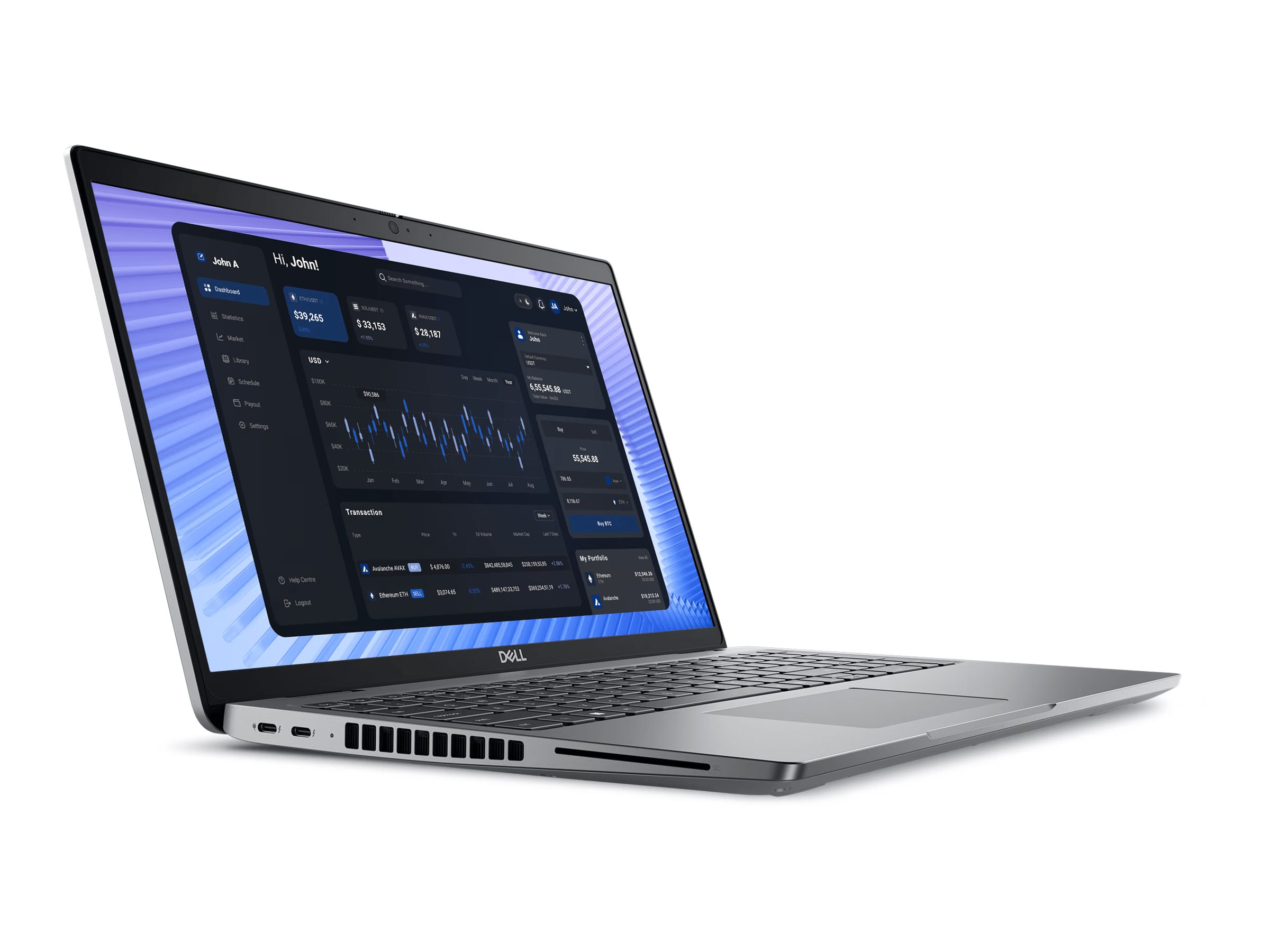 Dell Precision 3590 - Intel Core Ultra 7 155H  1.4 GHz - Win 11 Pro - RTX 500 Ada - 32 GB RAM - 1 TB SSD NVMe, Class 40 - 39.6 cm (15.6")