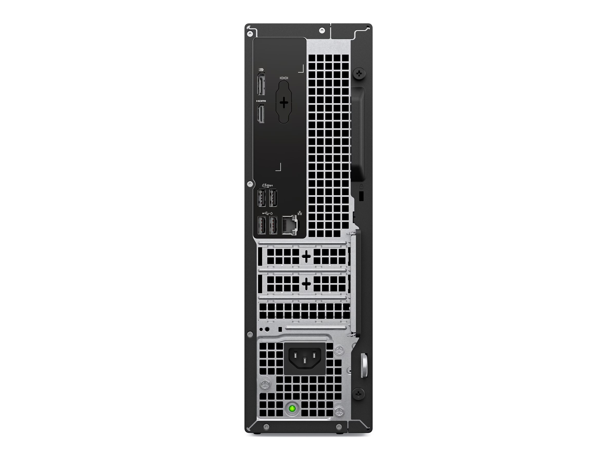 "Dell Pro Slim Essential QVS1260 - Schlanker Desktop - Core Ultra 5 225  3.3 GHz - RAM 16 GB - SSD 512 GB - NVMe, QLC, Class 25 - Intel Graphics - Wi-Fi 6, Bluetooth, 1GbE - WLAN 802.11abgnacax, Bluetooth - Win 11 Pro - Monitor keiner - Schwarz, s