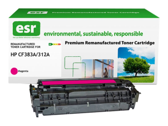 ESR Magenta - kompatibel - Karton - wiederaufbereitet - Tonerpatrone (Alternative zu: HP CF383A)