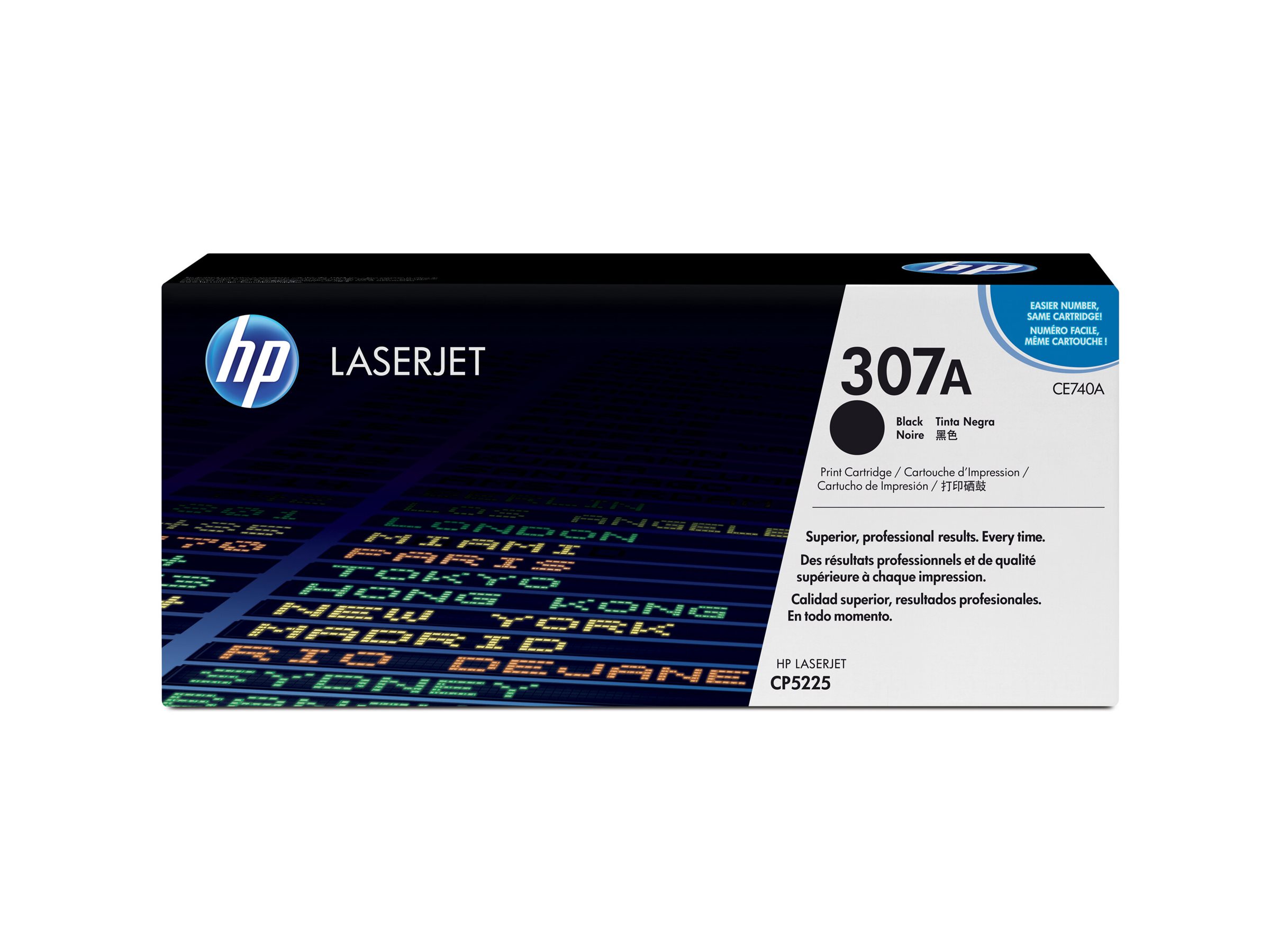 HP 307A - Schwarz - original - LaserJet - Tonerpatrone (CE740A)