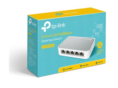 TP-LINK TL-SF1005D 5-Port 10100Mbps Desktop Switch