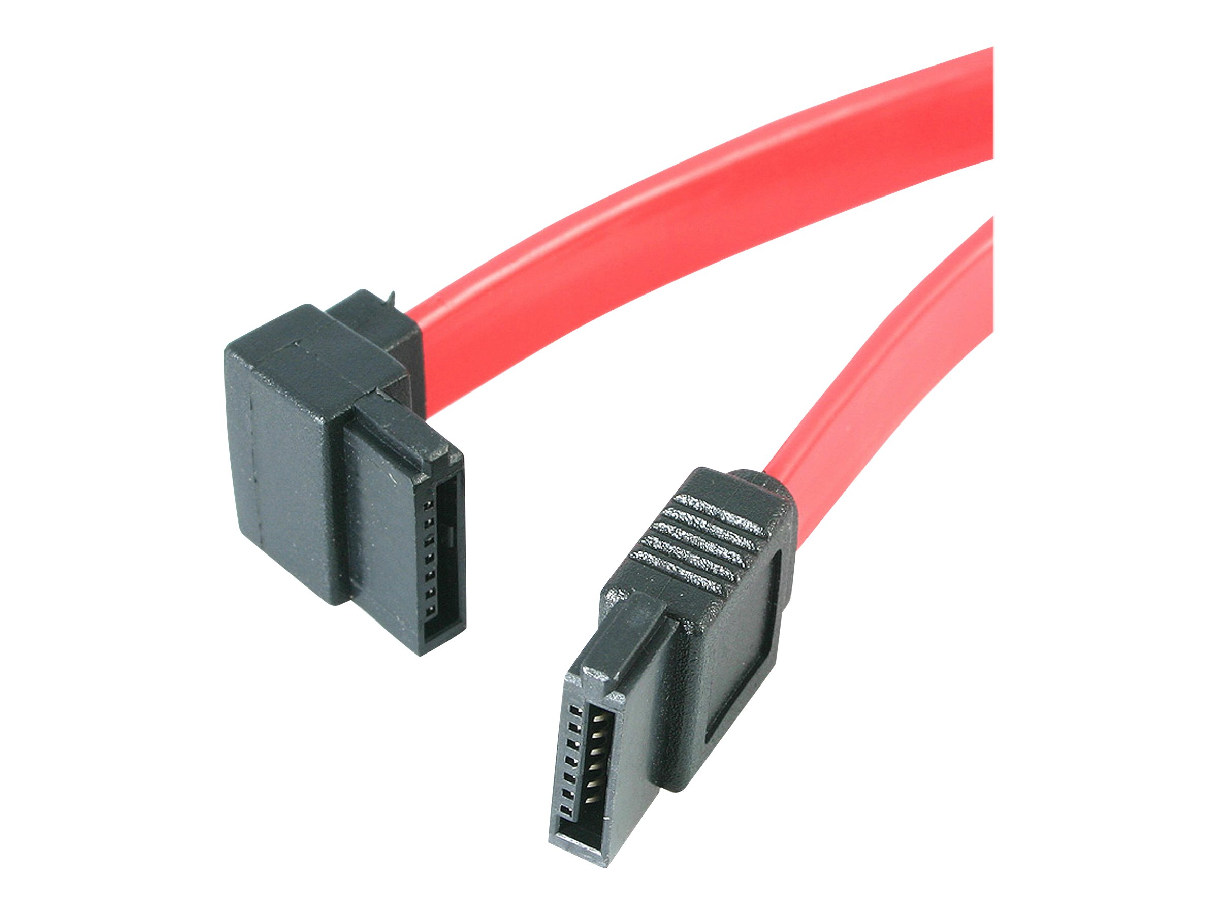 StarTech.com 45cm SATA Kabel links gewinkelt - Serial-ATA Anschlusskabel StSt - SATA-Kabel - Serial ATA 150300600 - SATA (R)
