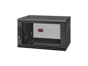 APC NetShelter WX AR106SH4 - Gehäuse - geeignet für Wandmontage - Schwarz - 6U - 48.3 cm (19)
