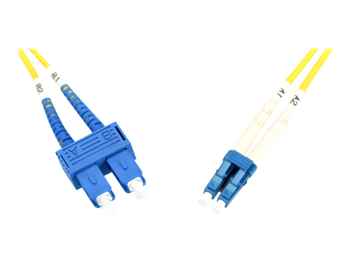 DIGITUS LWL Singlemode Patchkabel, LC  SC