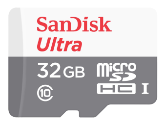 SanDisk Ultra - Flash-Speicherkarte (microSDHCSD-Adapter inbegriffen)