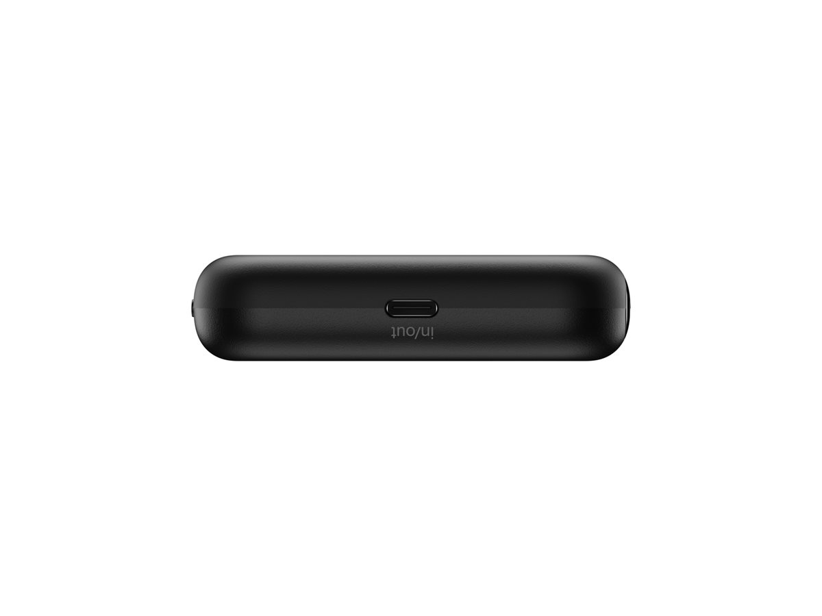 Belkin UltraCharge Pro - Induktive Power Bank - mit magnetischem Ring - 10000 mAh - 25 watt - Fast Charge (magnetisch, USB-C)