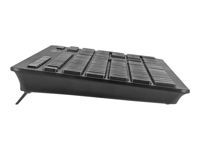 Delock Silent - Tastatur - kabellos - 2.4 GHz