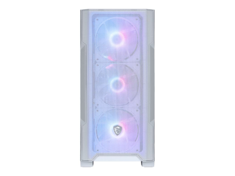 MSI MAG FORGE M100R - microATX-Turm Gaming - Seitenteil mit Fenster (gehärtetes Glas)