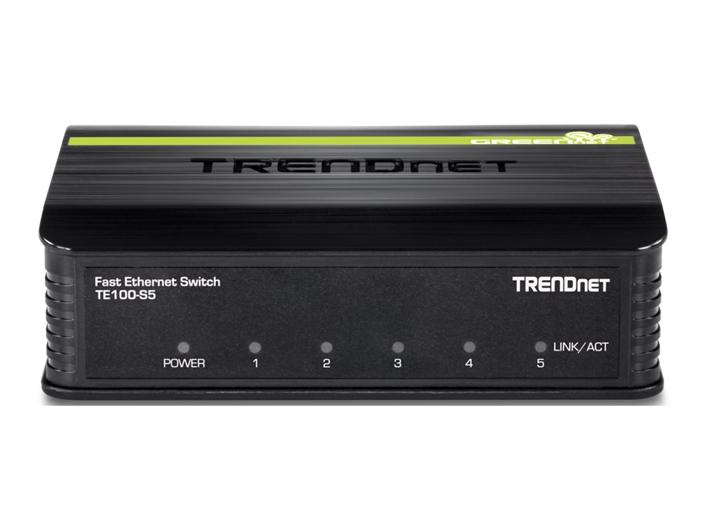 TRENDnet TE100 S5 - Switch - 5 x 10100 - Desktop