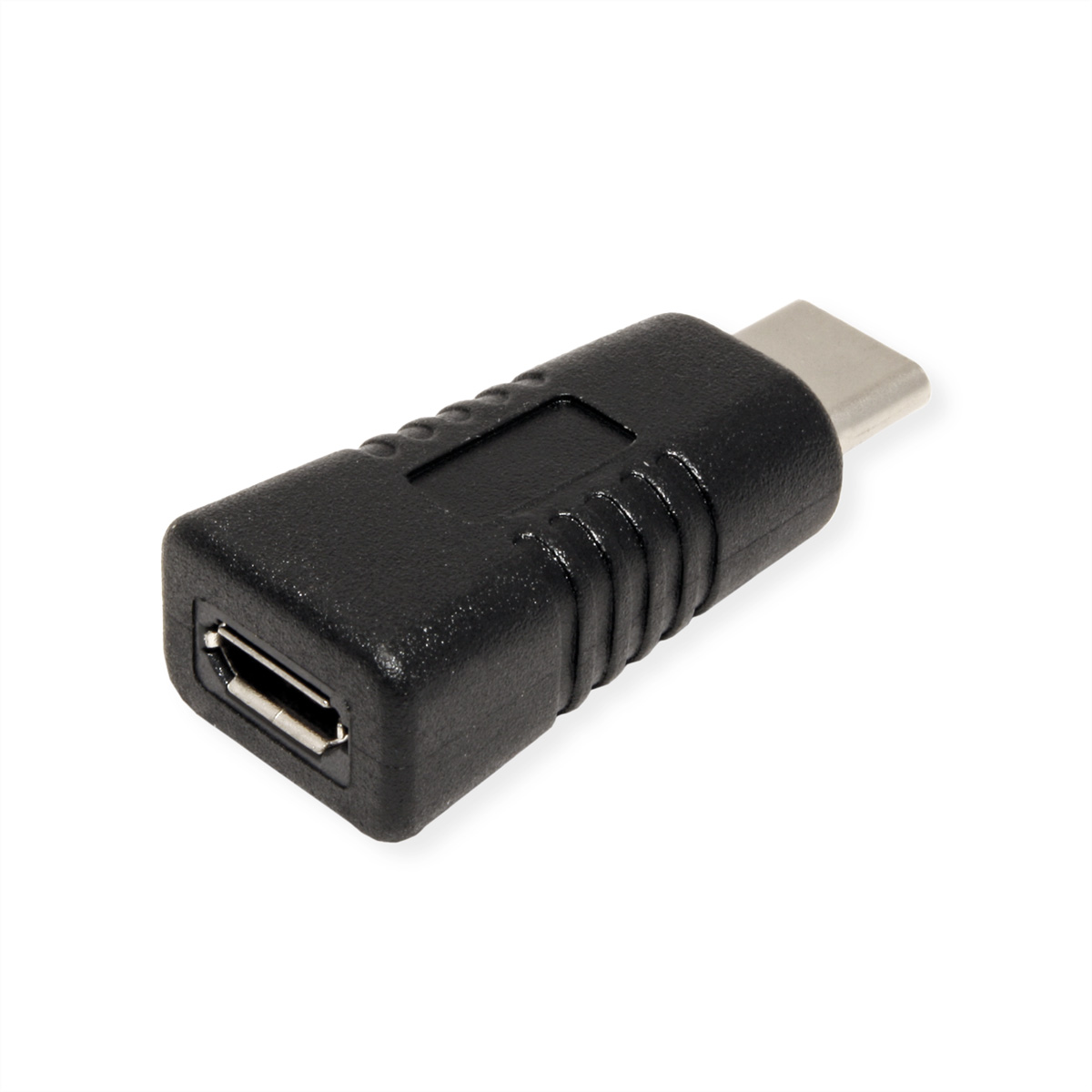 VALUE USB-Adapter - Micro-USB Typ B (W) bis USB-C (M)