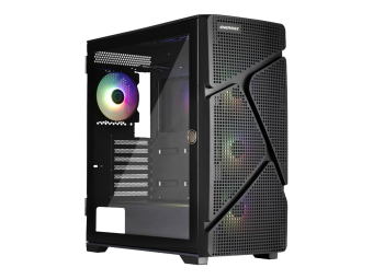 Enermax MarbleShell MS31 - Mid tower - E-ATX - Seitenteil mit Fenster (gehärtetes Glas)