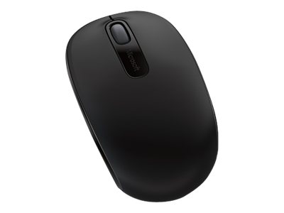 Microsoft Wireless Mobile Mouse 1850 - Maus - rechts- und linkshändig - optisch - 3 Tasten - kabellos - 2.4 GHz - kabelloser Empfänger (USB)