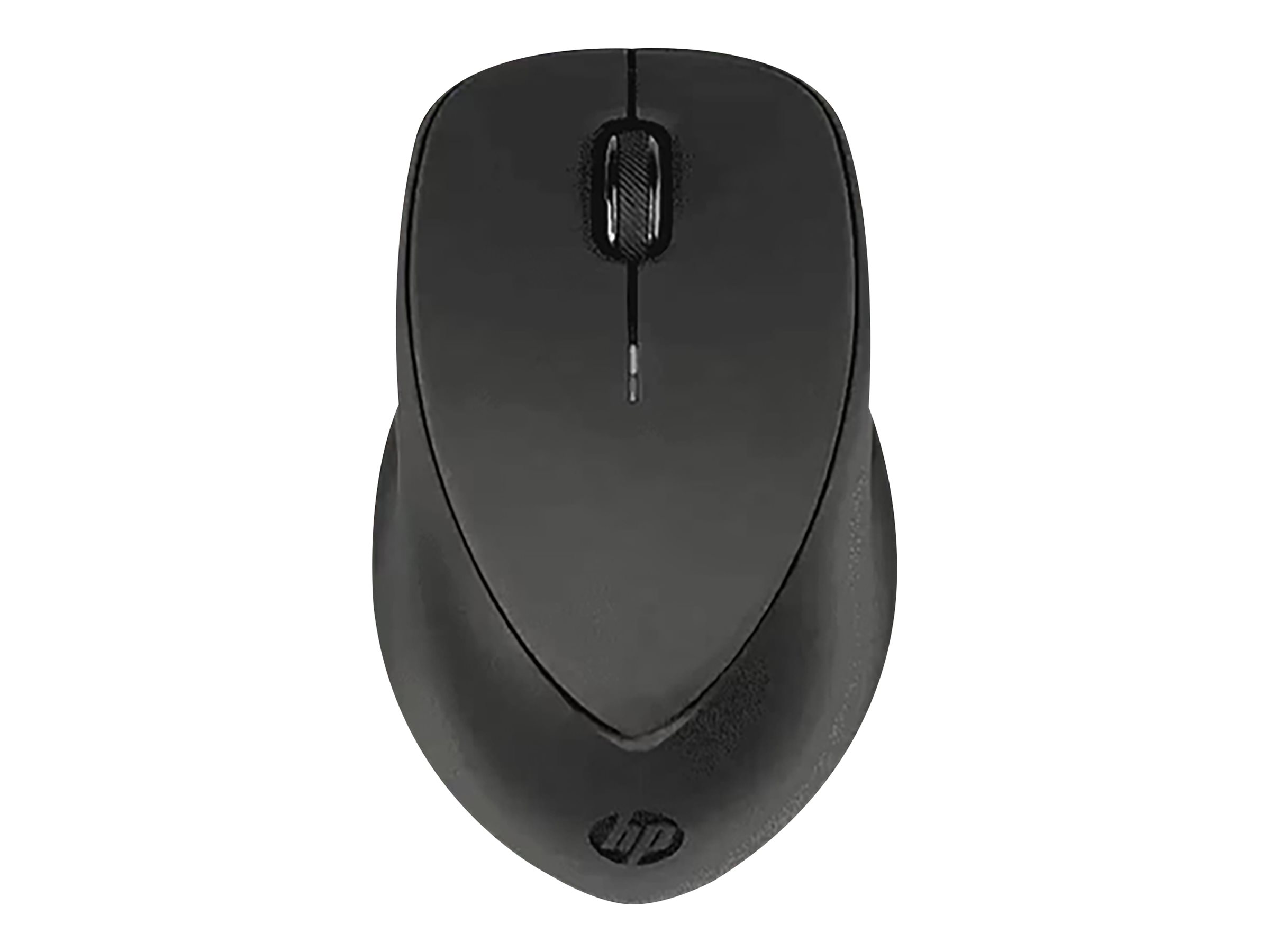 HP Premium - Maus - rechts- und linkshändig - Laser - 3 Tasten - kabellos - 2.4 GHz - kabelloser Empfänger (USB)