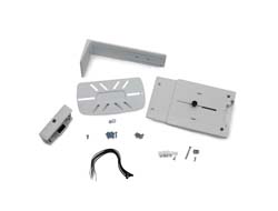 Ergotron Befestigungskit (Befestigungswinkel, Befestigungsteile, VESA-Halterung, PL Sperr-Hardware, Neigbare Ablage)