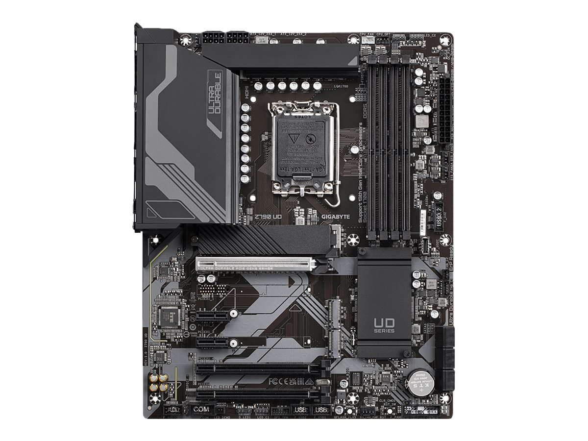 Gigabyte Z790 D AX - 1.0 - Motherboard - ATX - LGA1700 Sockel - Z790 Chipsatz - USB-C 3.2 Gen2, USB-C 3.2 Gen 1, USB 3.2 Gen 2, USB 3.2 Gen 1 - 2.5 Gigabit LAN, Wi-Fi 6, Bluetooth - Onboard-Grafik (CPU erforderlich)