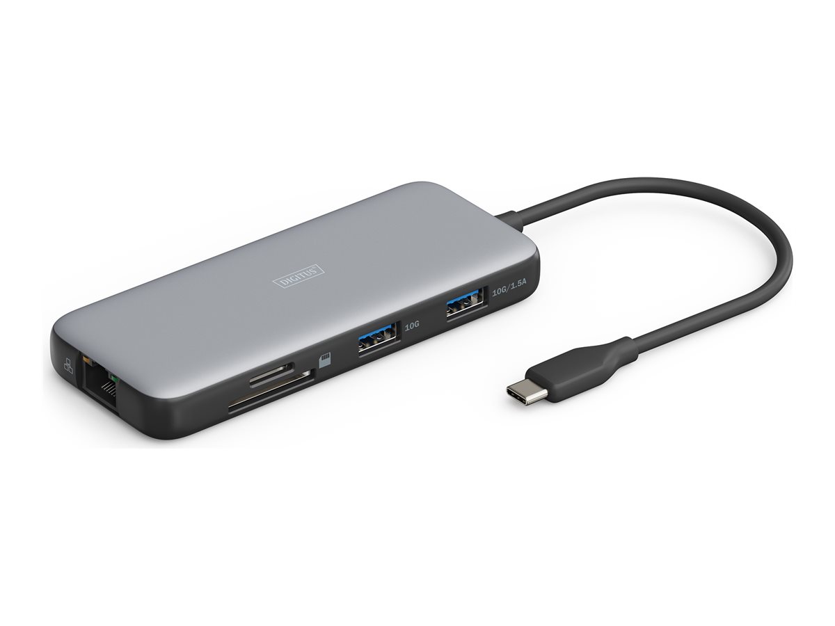 DIGITUS USB-C Docking Station, 7-Port