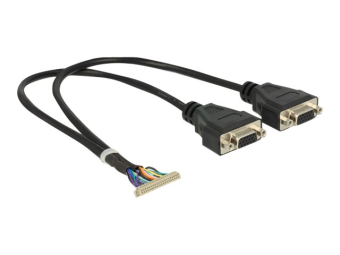 Delock Videokabel - IDC 40-polig bis HD-15 (VGA)