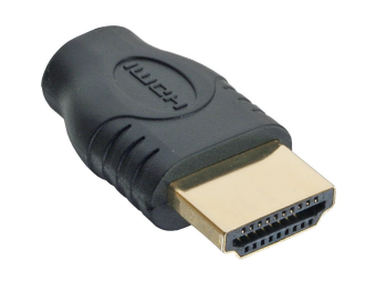 InLine HDMI Adapter - HDMI A Stecker auf Micro HDMI D Buchse