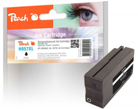 Peach Patrone HP Nr.957XL black mit OEM Chip remanufactured - Wiederaufbereitet - Kompatibel