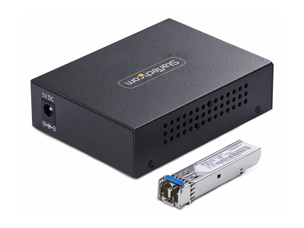 StarTech.com Startech - Medienkonverter - 1GbE - über Glasfaser