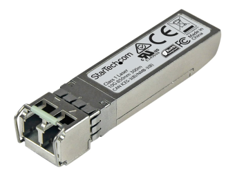 StarTech.com SFPP10GESRST Transceiver Modul (SFP+ Module 10GBase-SR Juniper kompatibel Glasfaser 850nm LC Multimode mit DDM)