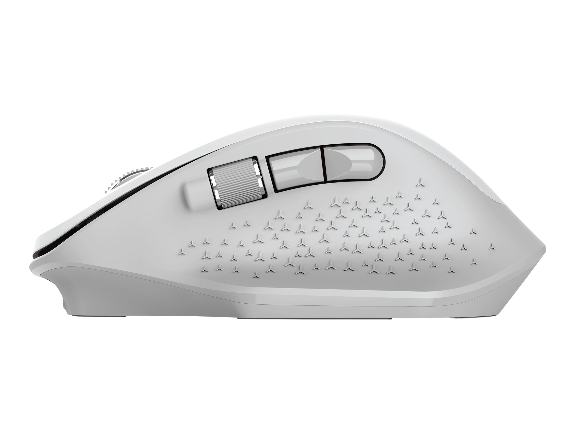 Trust Ozaa - Maus - kompakt, Multi-Gerät - Für Rechtshänder - optisch - 6 Tasten - kabellos - 2.4 GHz, Bluetooth - kabelloser Empfänger (USB)