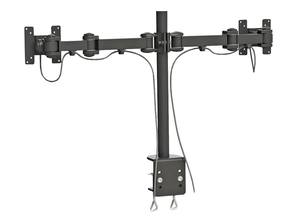 Neomounts FPMA-D960D - Befestigungskit - Voll beweglich - für 2 LCD-Displays - Schwarz - Bildschirmgröße 25.4-68.6 cm (10"-27")