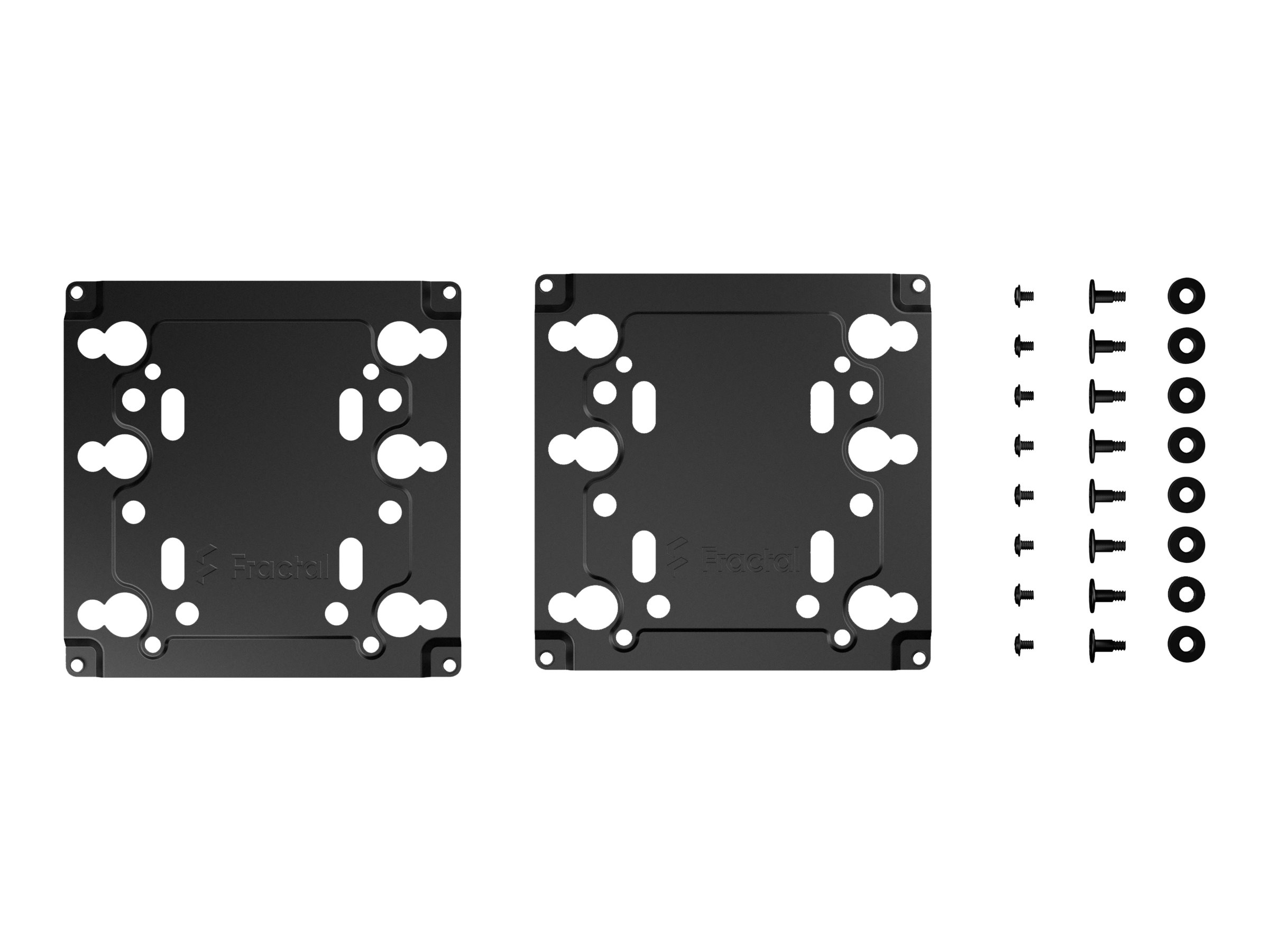 Fractal Design Universal Multibracket - Type A - Festplatte  Halterung für Flüssigkeitskühlungspumpe (Packung mit 2)
