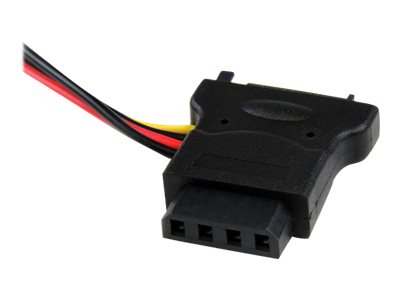 StarTech.com SATA auf LP4 Stromadapter mit 2 zusätzlichen LP4 - Netzteil - interne Stromversorgung, 4-polig (W)