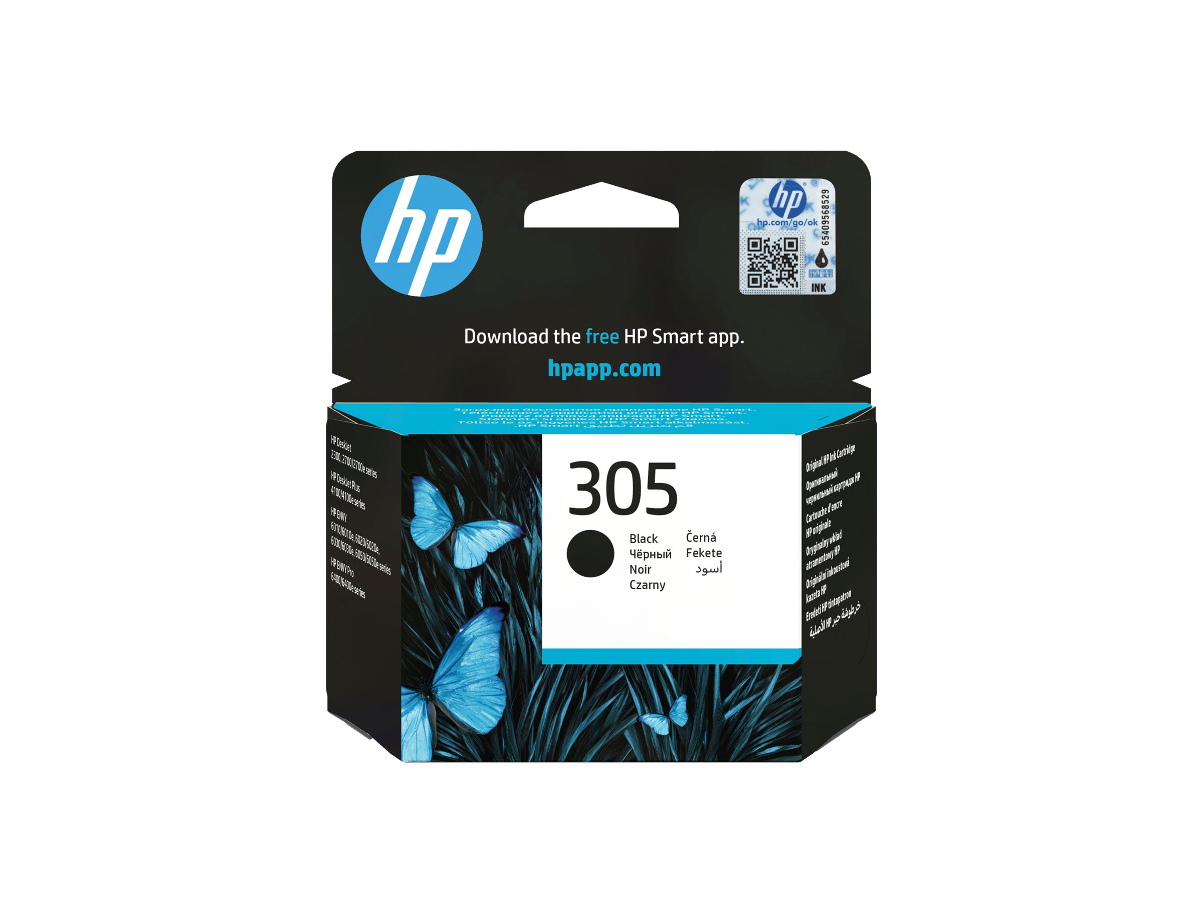 HP 305 - 3.55 ml - Schwarz - original - Tintenpatrone