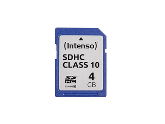 Intenso Class 10 - Flash-Speicherkarte - 4 GB