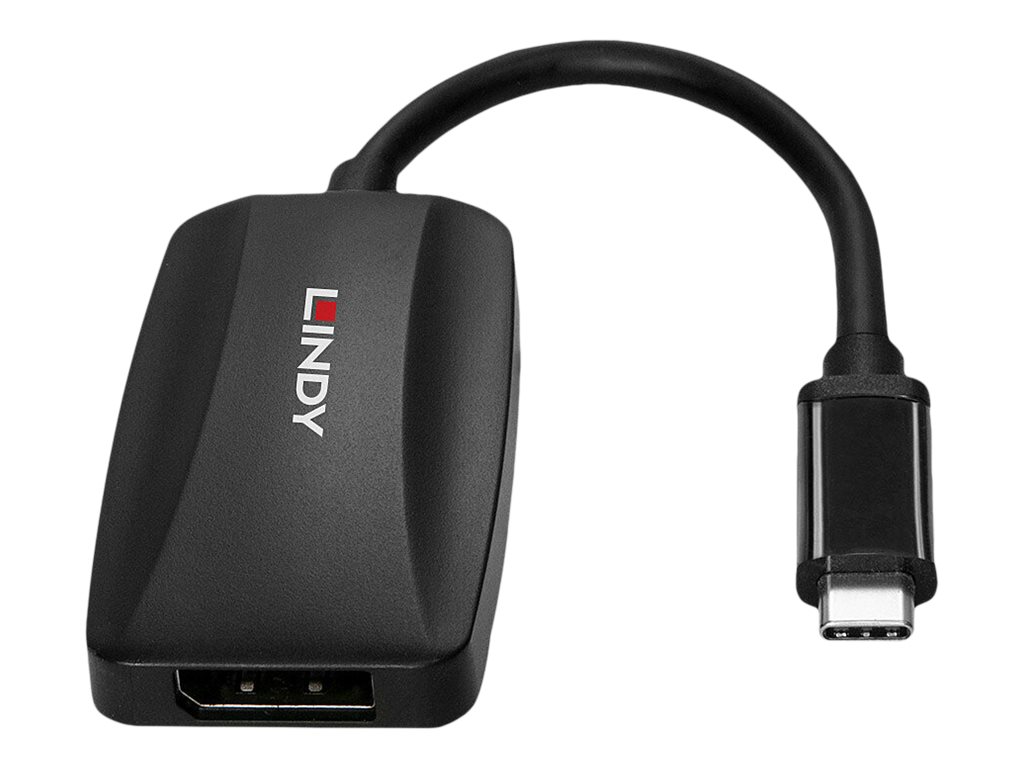 Lindy Videoadapter - 24 pin USB-C (M) zu DisplayPort (W)