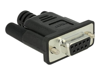 Delock Serieller Anschluss - DB-9 (W) - Daumenschrauben