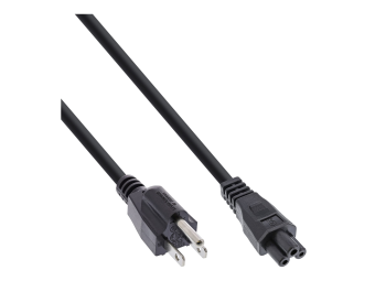 InLine Netzkabel für Notebook - USACanada - 3pol Kupplung - 2m