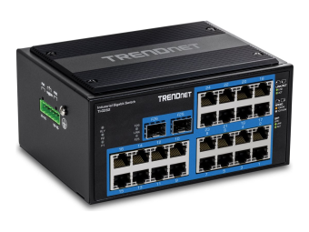 TRENDnet TI-G262 - Version v1.0R - Switch - härtet, industriell