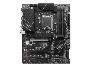 MSI PRO Z790-P WIFI - Motherboard - ATX - LGA1700 Sockel - Z790 Chipsatz - USB-C 3.2 Gen 2x2, USB 3.2 Gen 2, USB 3.2 Gen 1, USB-C 3.2 Gen2 - 2.5 Gigabit LAN, Wi-Fi 6, Bluetooth - Onboard-Grafik (CPU erforderlich)