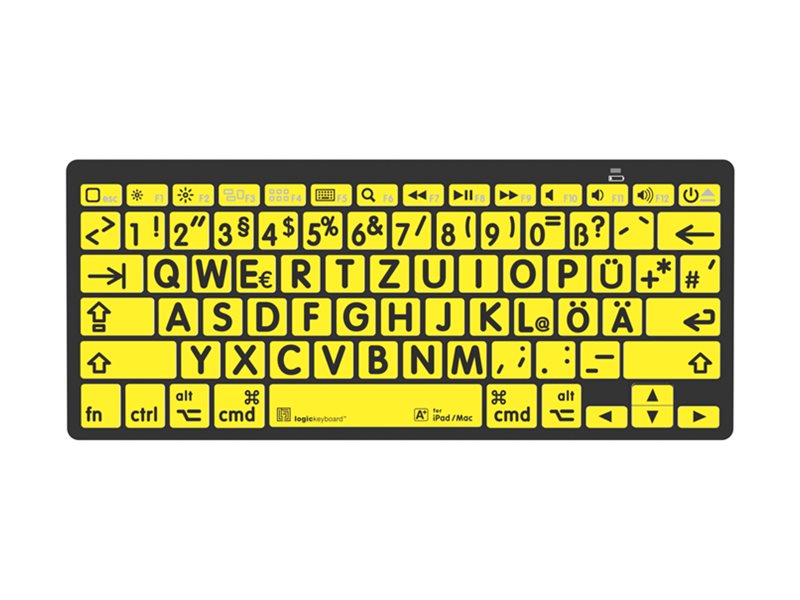 Logickeyboard Largeprint - Tastatur - mini, Mac