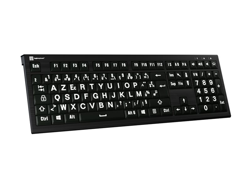 Logickeyboard Largeprint ASTRA 2 - Tastatur -