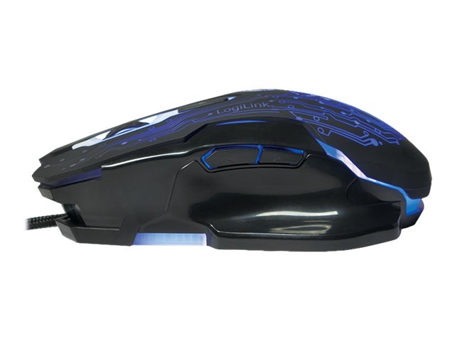 LogiLink Gaming - Maus - optisch - 6 Tasten