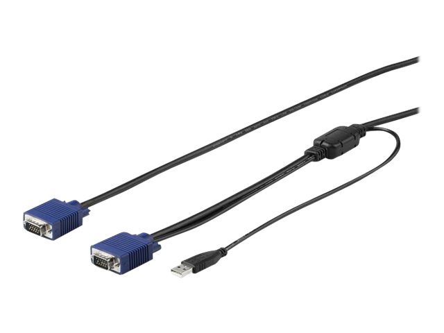 StarTech.com 10 ft. (3 m) USB KVM Cable for StarTech.com Rackmount Consoles - VGA and USB KVM Console Cable (RKCONSUV10)