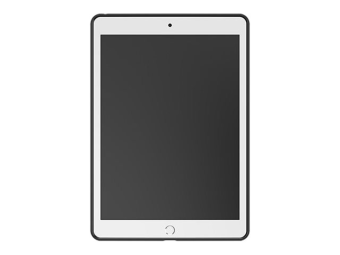 OtterBox React Series - Hintere Abdeckung für Tablet - Polycarbonat Kunstfaser - Black Crystal - 10.2 - für Apple 10.2-inch iPad (7. Generation 8. Generation 9. Generation)