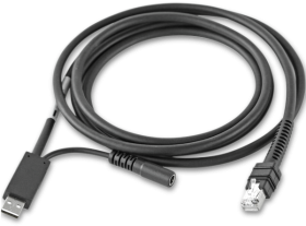 Zebra Datenkabel - USB (M) - 12 V - 2.13 m