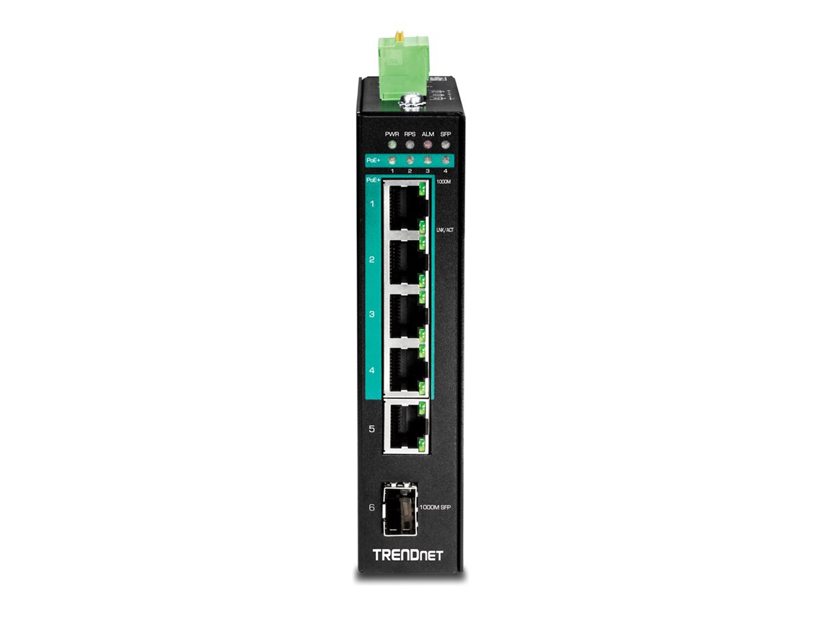 TRENDnet TI-PG541 - Switch - 4 x 101001000 (PoE+)